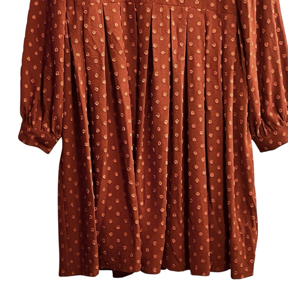 Tea N Rose Cottagecore Empire Waist Floral Dress Women’s Large - Picture 4 of 12
